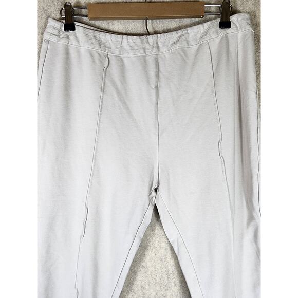 SOFT SURROUNDINGS Tan Superla Stretch PullOn Bermuda Comfy Fit Crop Pants SZ PXL - Picture 3 of 9
